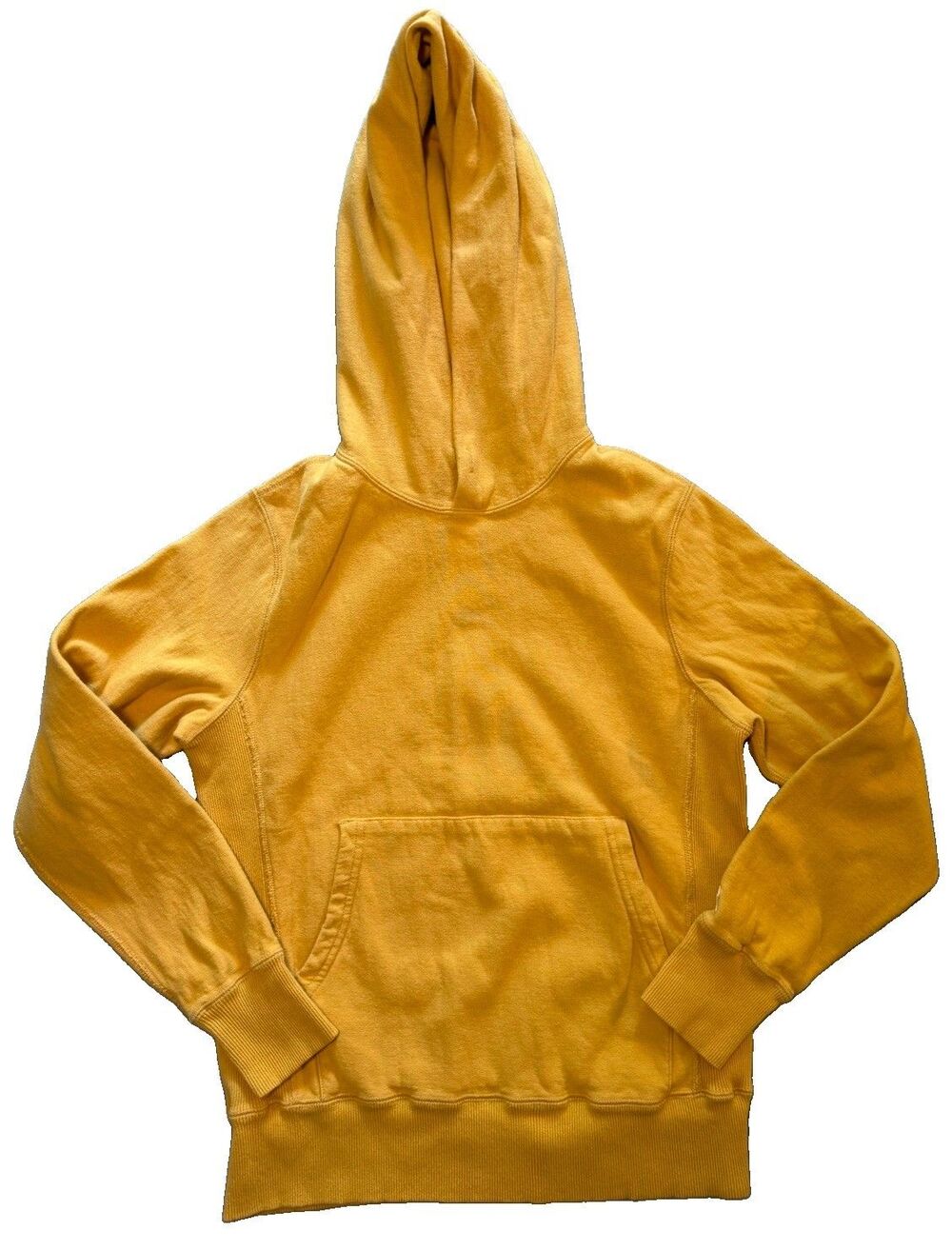 Champion Todd Snyder Hoodie Mens XS Athletic Yellow Pullover Long Sleeve